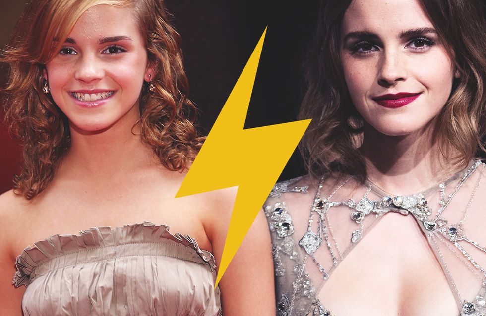 Emma Watson's style has changed a lot ...