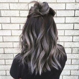 balayage cheveux noir