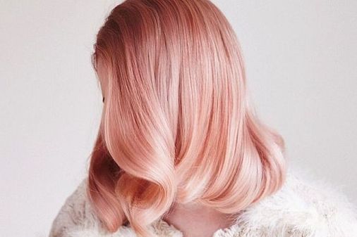 Color melocotón - Tendencias en color para el cabello 2017