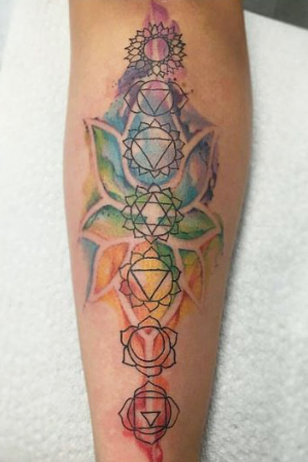 Sacred Throat Chakra Tattoo Design | Tania Marie