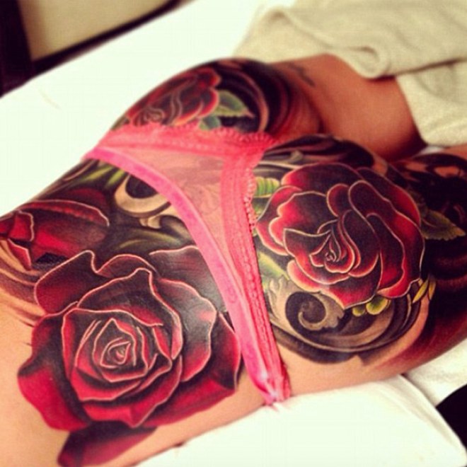 40 Cheeky Bottom Tattoos