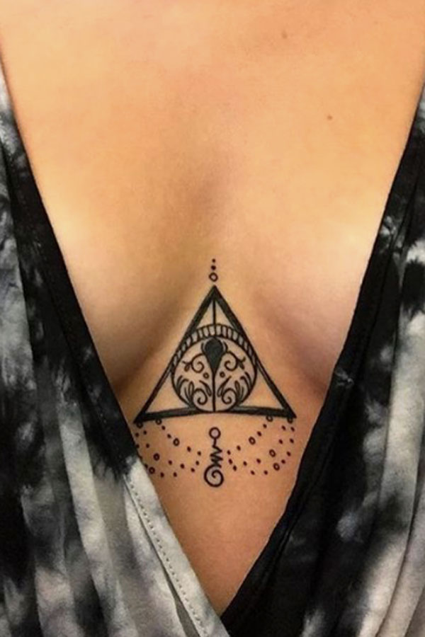 100 Awesome Sternum Tattoo Ideas You Need To See  currentdate  formatF Y   Daily Hind News