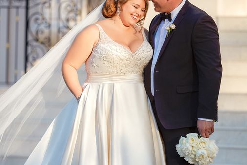 Brautkleider für Mollige: Das sind die schönste Plus-Size-Kleider 2018!