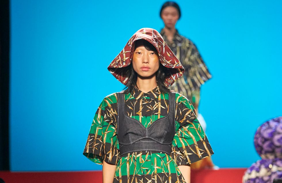 Denim y estampados, señas de identidad de Kenzo en la Paris Fashion Week