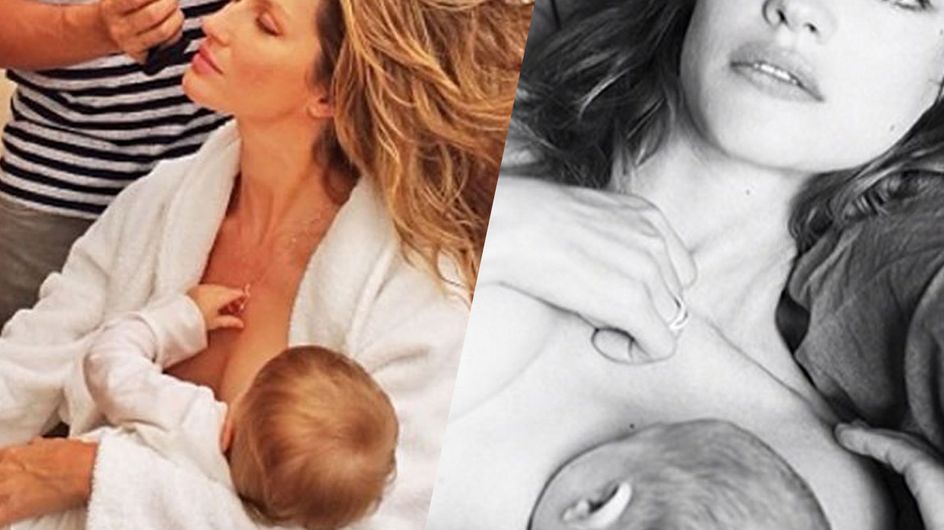 Von wegen Tabuthema: Diese Promi-Mamas stillen in der Öffentlichkeit