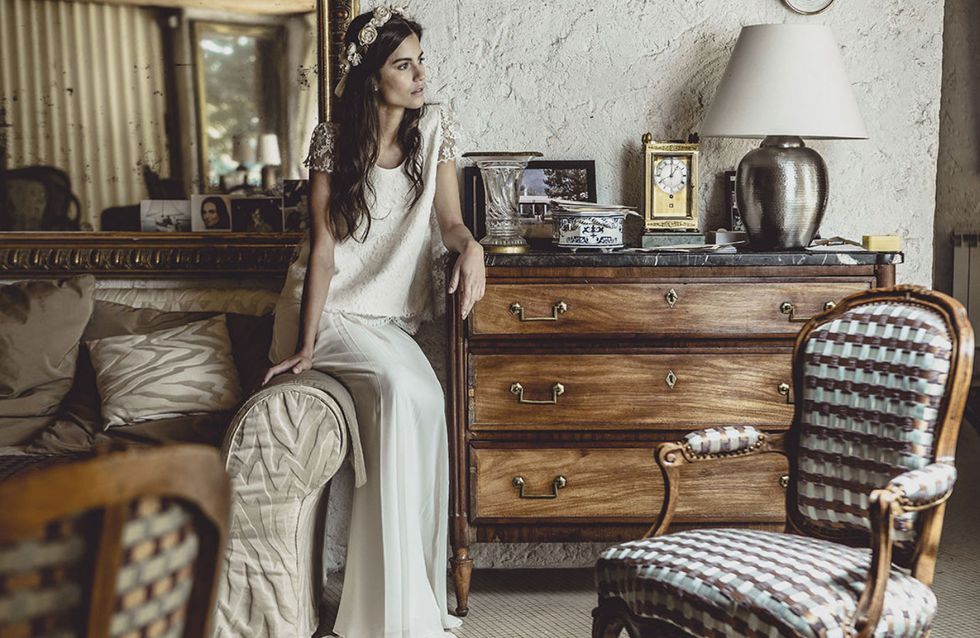 Vestidos de novia de dos piezas: moderna y práctica