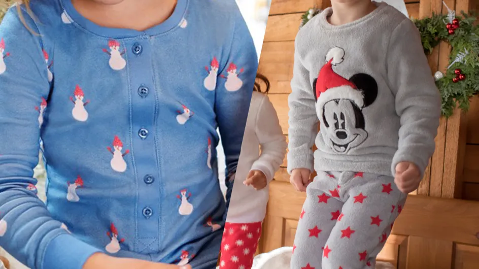 On craque pour ces pyjamas de Noël pour les enfants !