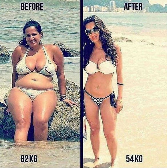 Frau über 100 kg