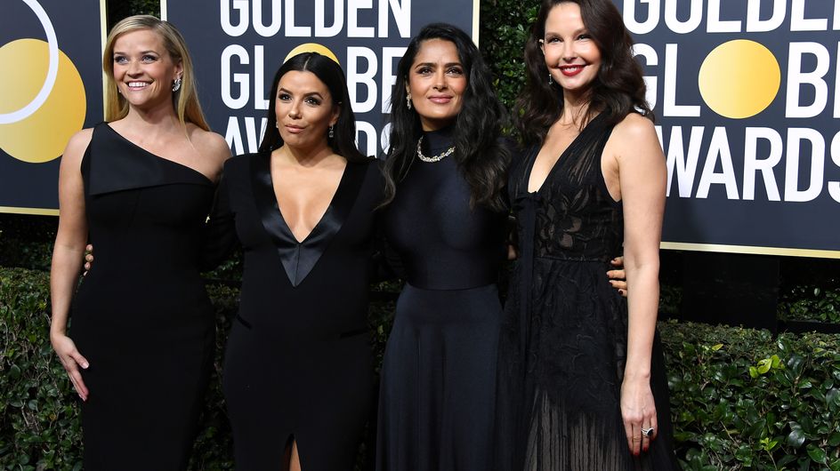 Globos de Oro 2018: la alfombra roja se tiñe de negro por una buena causa