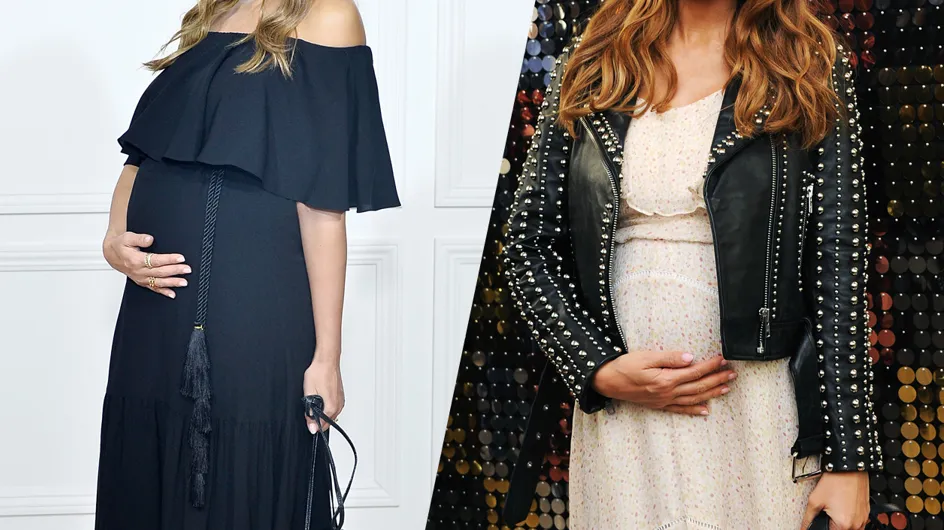 Jessica Albas maternity style