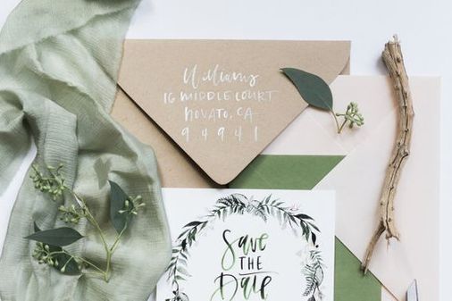 35 wunderschöne Ideen für 'Save the date'-Karten