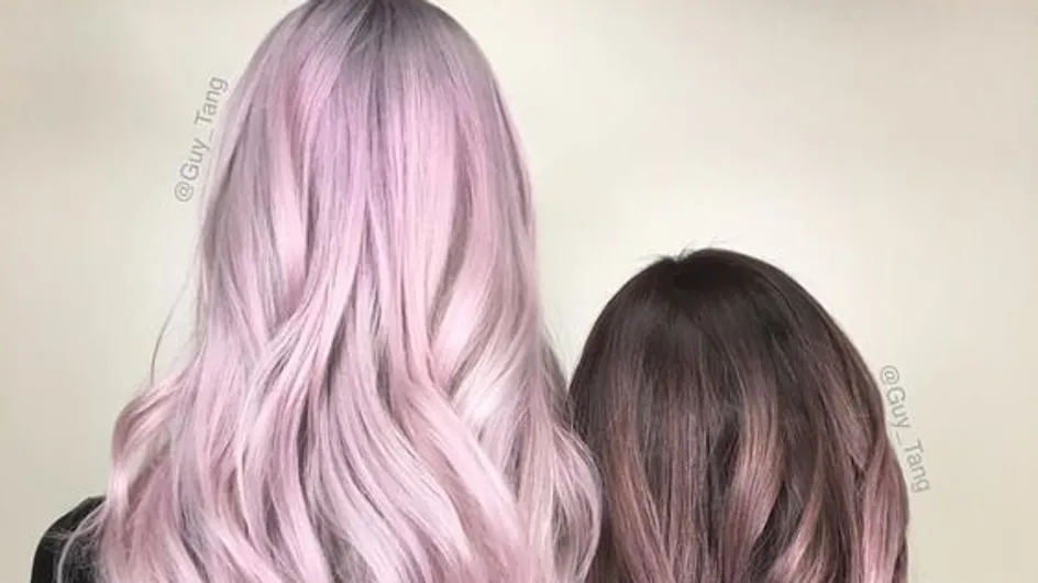 Metallic pink: el pelo rosa metálico es tendencia