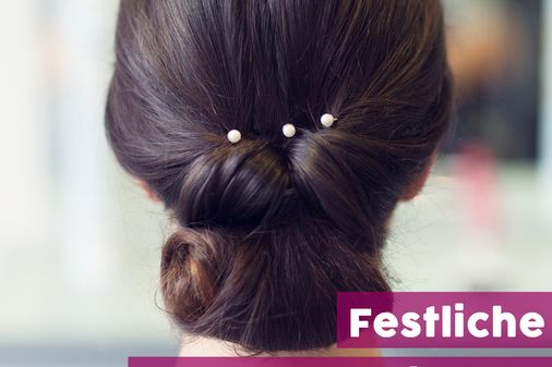 Festliche Kreationen: Hochsteckfrisuren von lässig bis elegant