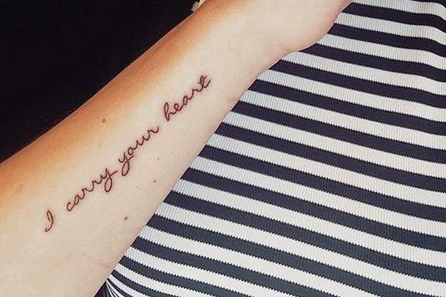 Meaningful tattoos to memorialise miscarriage and infant loss