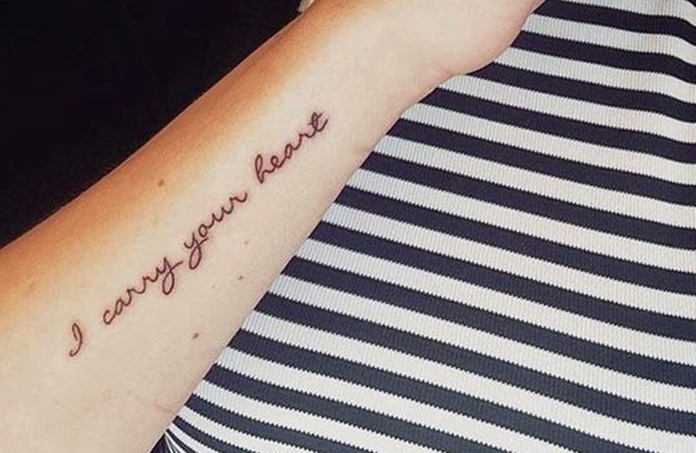 Meaningful tattoos to memorialise miscarriage and infant loss