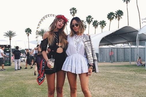 Los mejores loooks de celebrities que han pasado por Coachella
