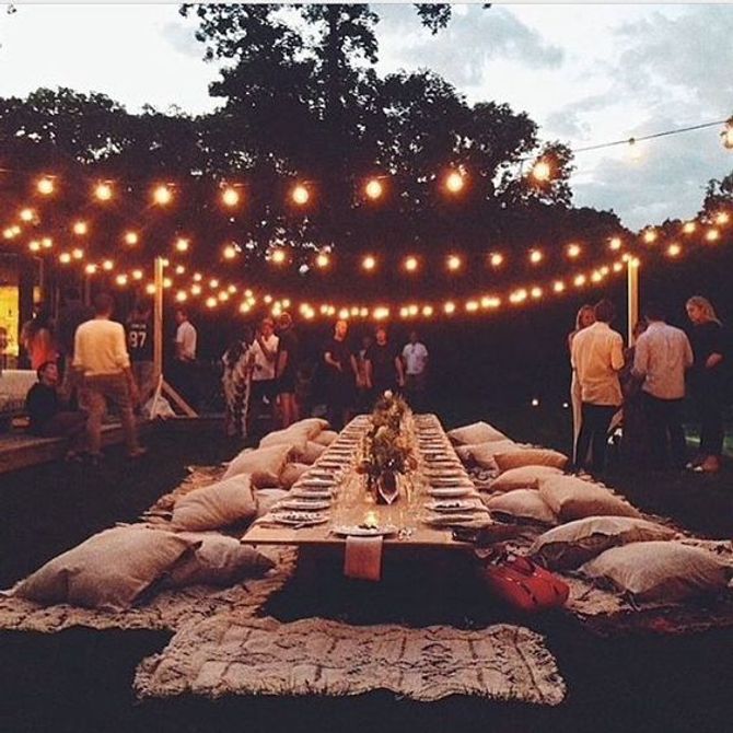 Ideas de decoración para una fiesta en el jardín