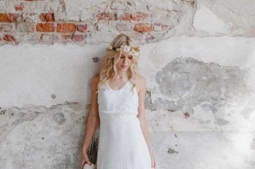 Die schönsten Boho-Brautkleider