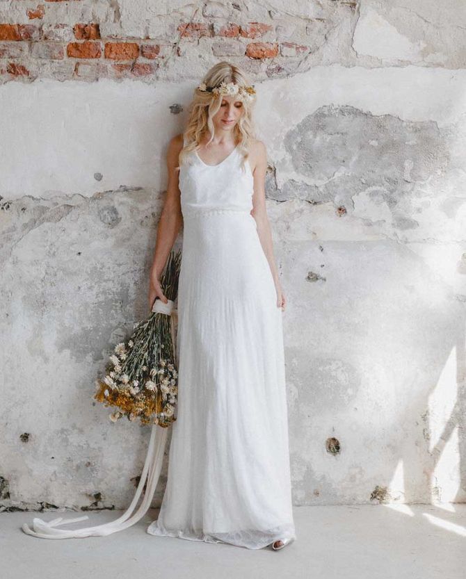 Die schönsten Boho-Brautkleider