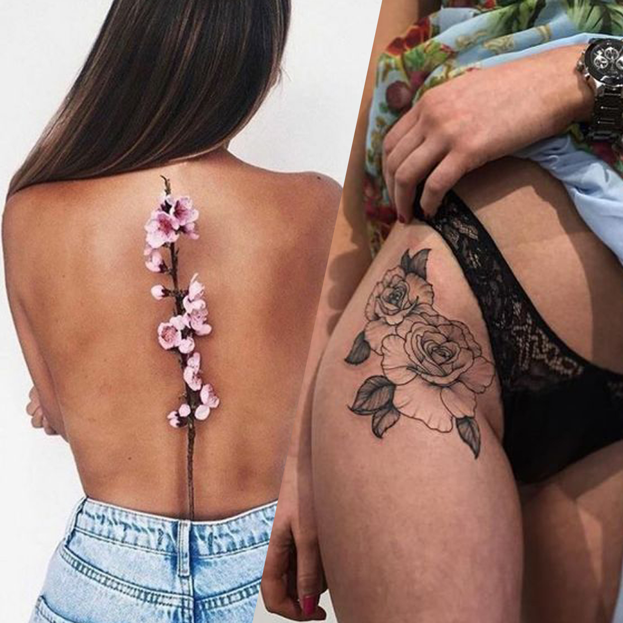 Ces Tatouages De Fleurs Qui Symbolisent Ton Mois De