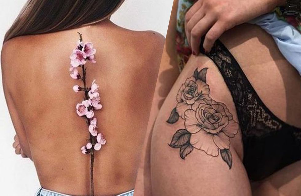 Ces Tatouages De Fleurs Qui Symbolisent Ton Mois De