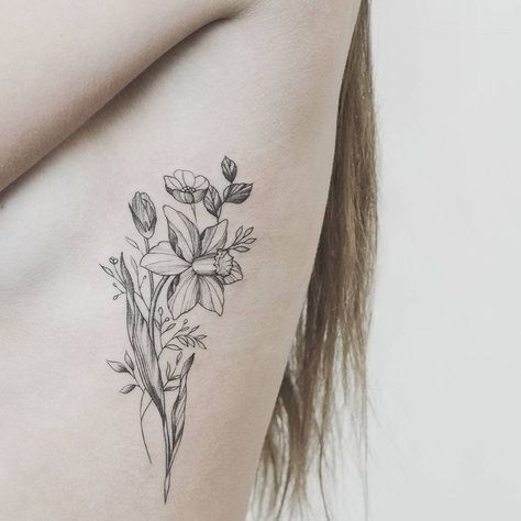 Ces tatouages de fleurs qui symbolisent ton mois de naissance