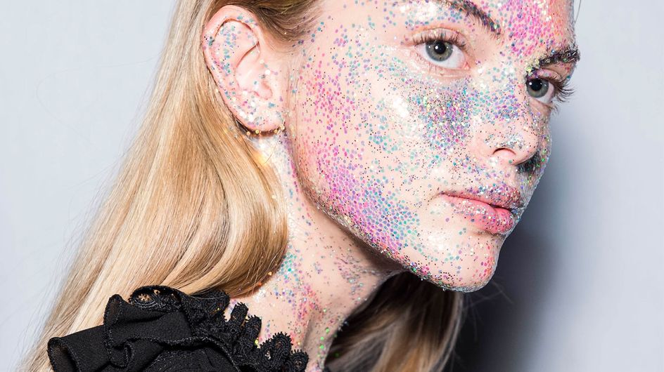 OMG! Das sind die verrücktesten Make-up-Looks der Fashion Week 2018