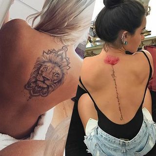 De Belles Idées De Tatouages Pour Habiller Sa Colonne