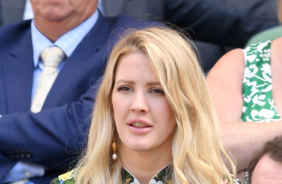 Celebrities Sit Courtside At Wimbledon