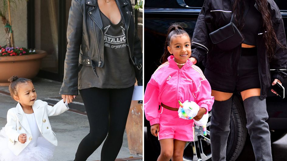 Junge Trendsetterin: Das sind die coolsten Looks von North West
