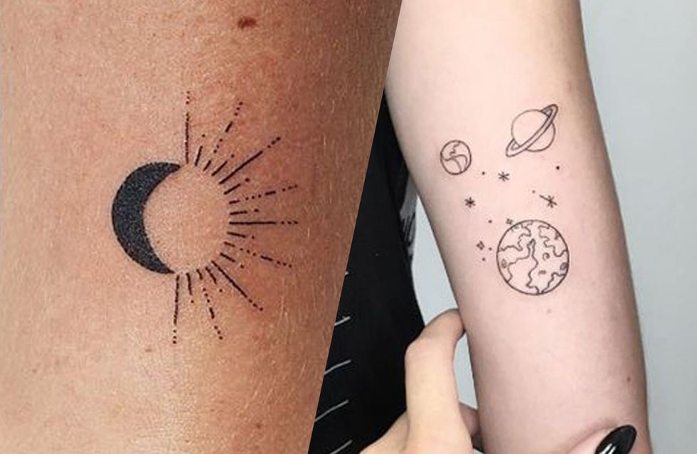 Full Moon Tatouage Temporaire Tatouage De Lune Petit Tatouage Temporaire Tatouage Festival Tatouage Boho Tatouage Voyage