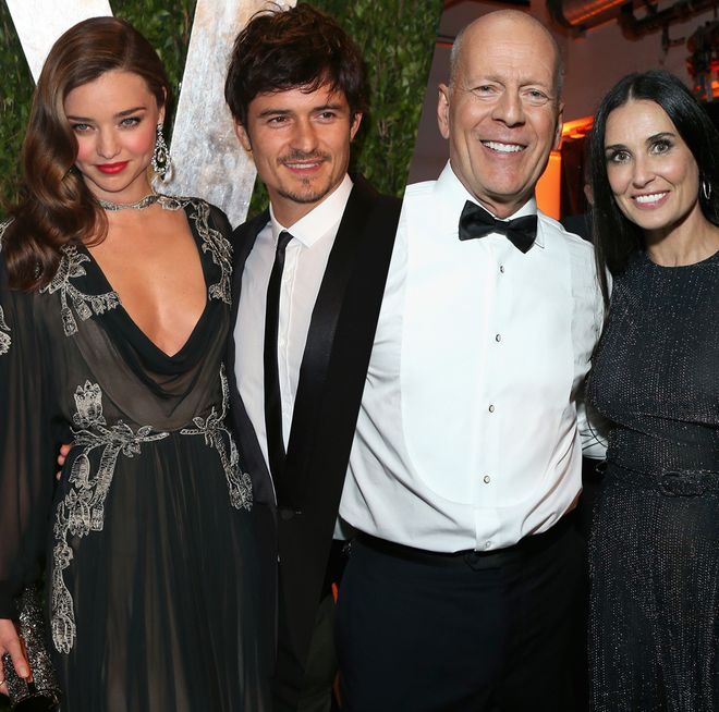 The celebrity ex couples who remained friends