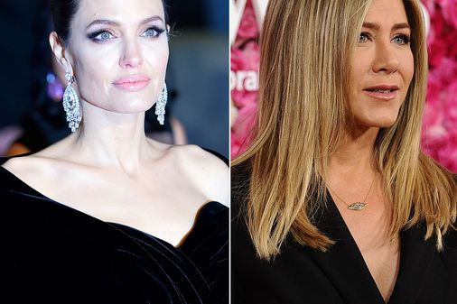 Angelina Jolie y Jennifer Aniston