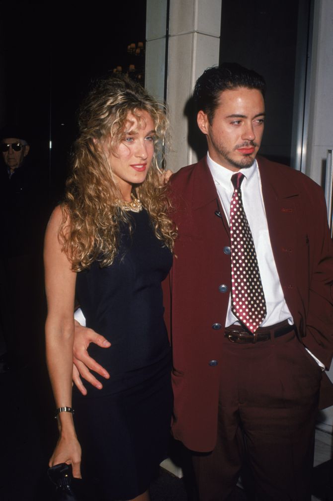 Sarah Jessica Parker y Robert Downey Jr - Parejas de famosos que no recordabas