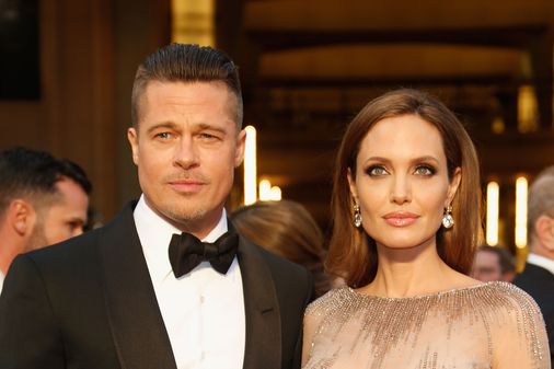Angelina Jolie y Brad Pitt