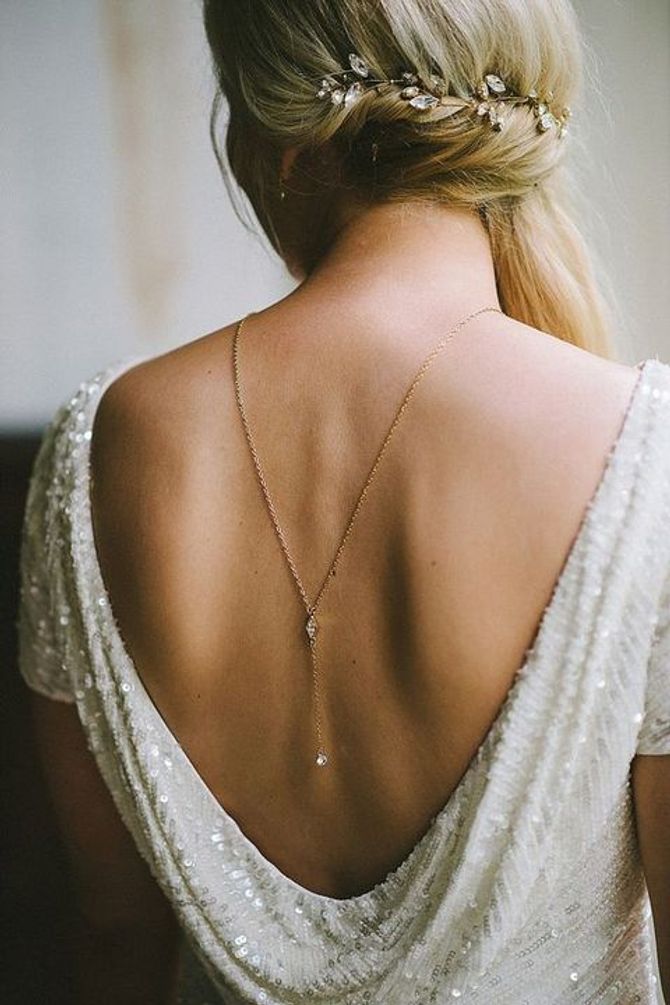 Los mejores vestidos de novia con escote en la espalda