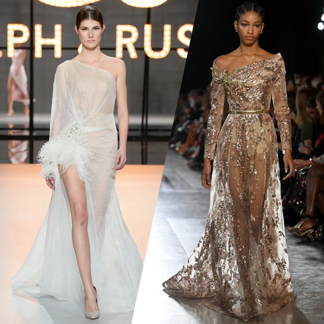 Des robes magiques pour la Fashion Week Haute Couture printemps/été 2019