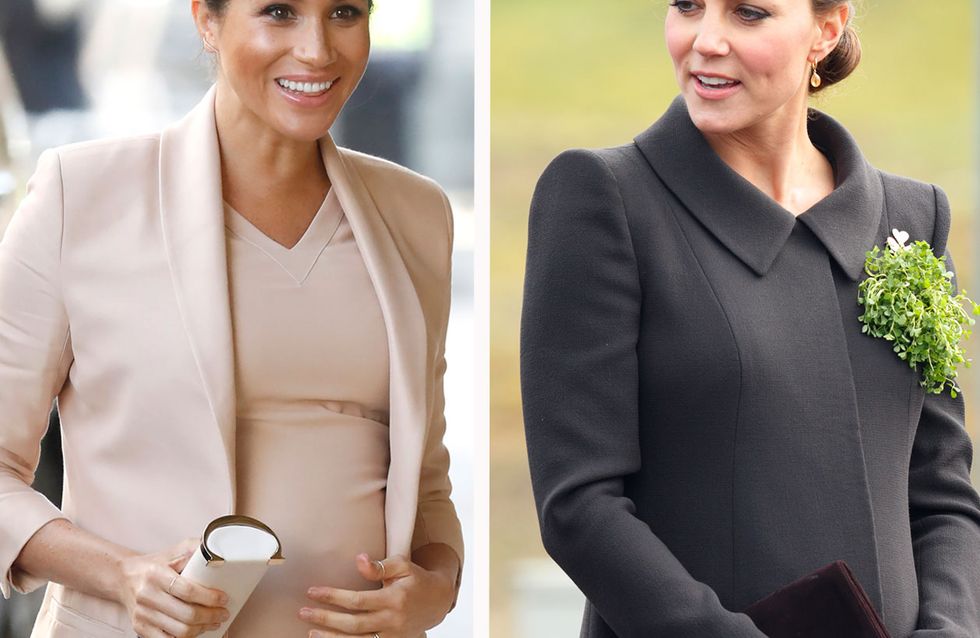 Meghan y Kate: duelo de estilo en sus embarazos