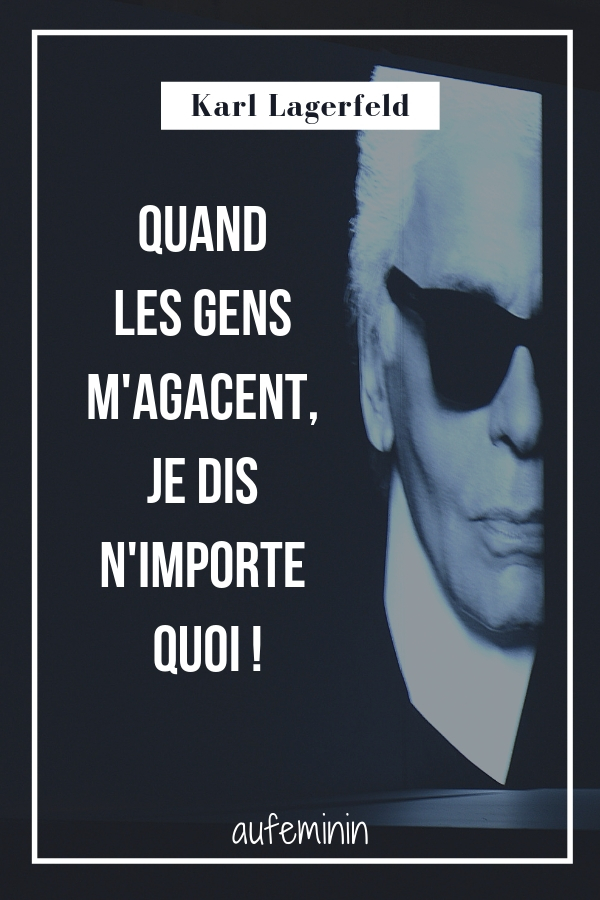 Citations De Karl Lagerfeld Les Phrases Les Plus Percutantes De Karl Lagerfeld Karlismes