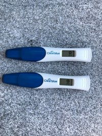 2 X Clearblue Digital Zeigen Positiv 2 3