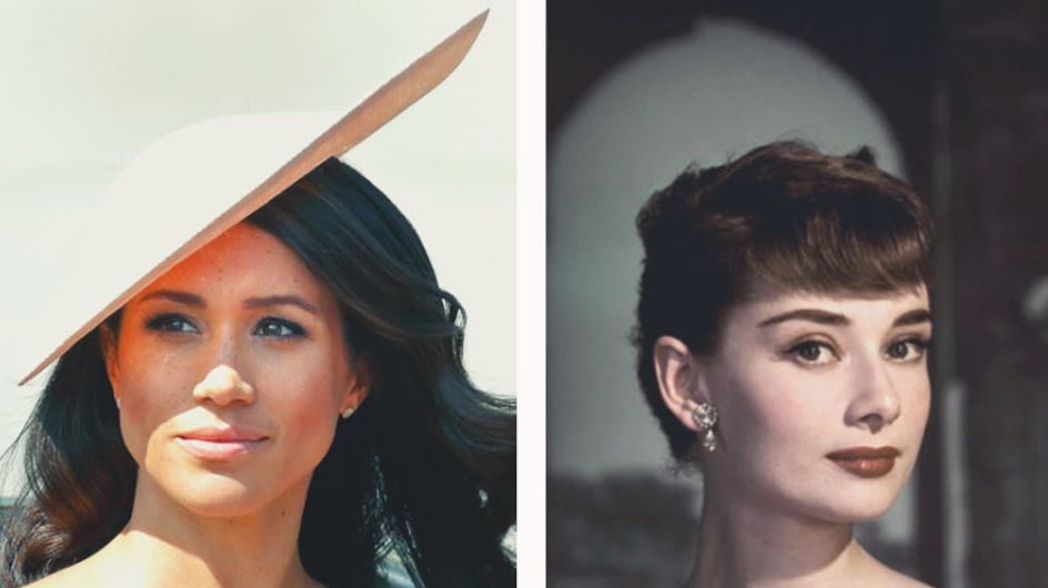 Todas las veces en las que Meghan Markle se inspiró en Audrey Hepburn
