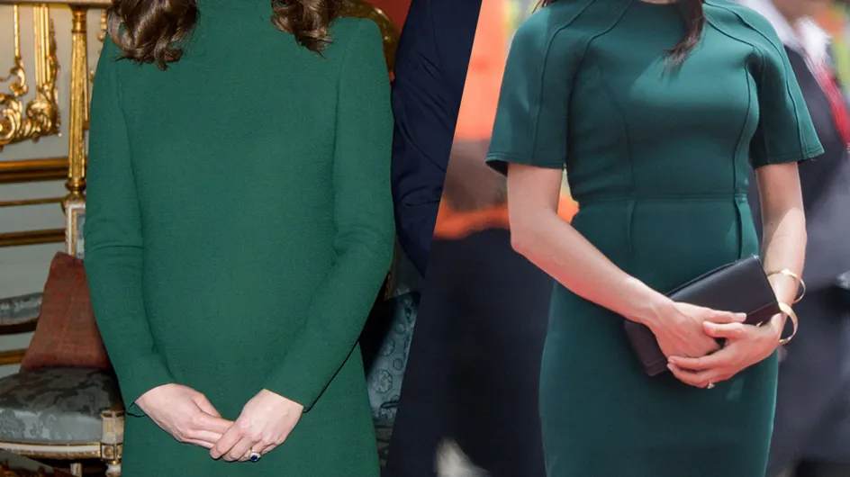 Retour sur les looks de grossesse de Kate Middleton et Meghan Markle