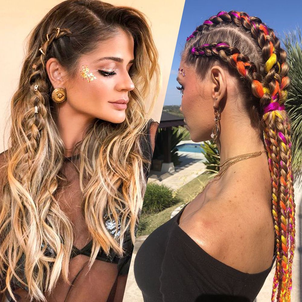 Peinados inspirados en Coachella para llevar en los festivales de este año