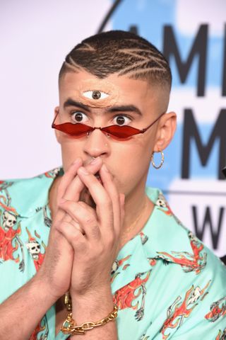 Bad Bunny en los American Music Awards (2018)