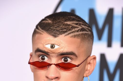Bad Bunny en los American Music Awards (2018)