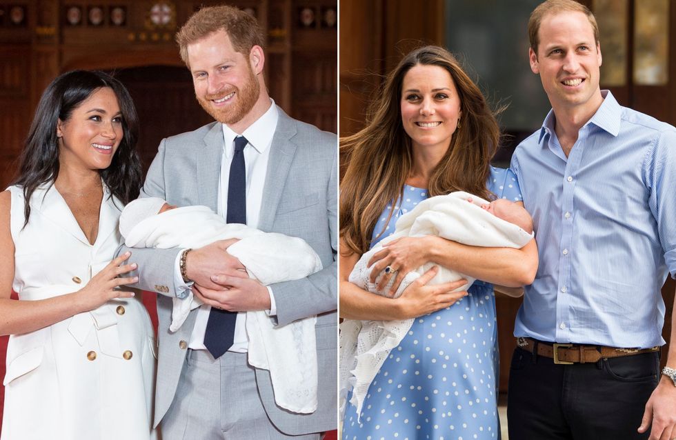 Kate y Meghan: Las diferencias en las presentaciones de sus hijos