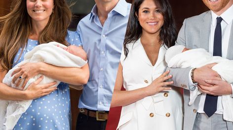 Kate Amp Meghan So Unterschiedlich Prasentierten Sie Ihre Babys