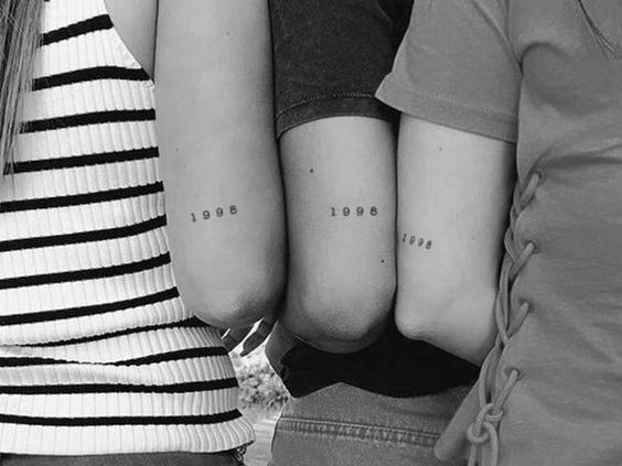 Tatuajes para amigas: 30 diseños con los que llevar vuestra amistad en la  piel