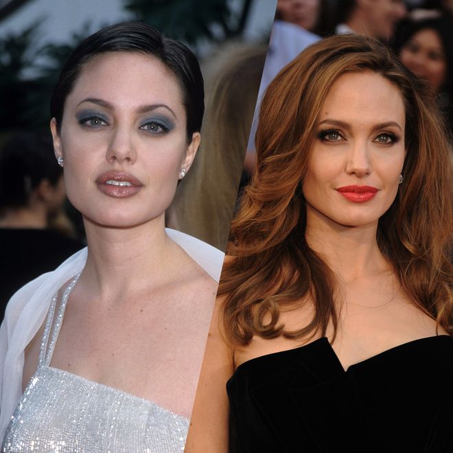 L'évolution beauté d'Angelina Jolie