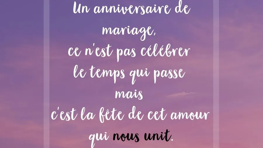 Citation Anniversaire De Mariage Phrases Et Pensees Sur L 039 Amour Qui Dure